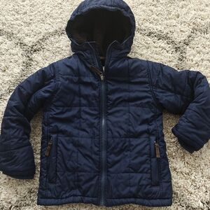 Lands End Boys Coat With Hood